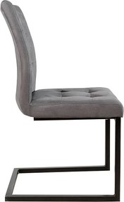 Set de 2 scaune design industrial style, Oxford gri A-36962 VC