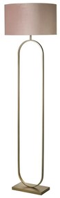 Lampadar/Lampa de podea decorativa Modish bronz/roz