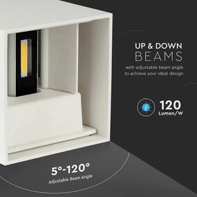 Aplică LED de exterior LED/11W/230V 4000K IP65 albă