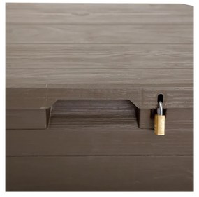 Cutie de depozitare pentru grădină maro închis Woodys – Toomax