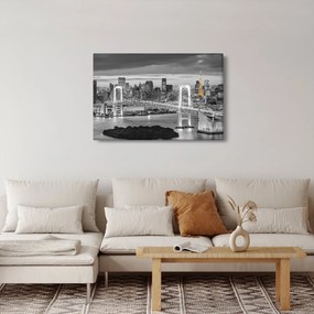 Tablou - Orașul mare cu turnul galben (90x60 cm)
