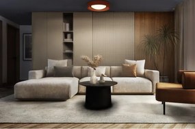 Plafonieră LED Osram ORBIS CONCRETE, dimmabilă, 24,5W/230V, Ø50 cm, maro/beton