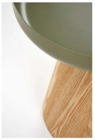 Măsuță de cafea Dunham, verde / lemn