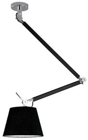 Pendul directionabil design modern ZYTA M negru