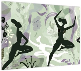 Tablou - Ilustrație de dansatori (70x50 cm)