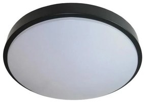 Plafonieră LED WILTON LED/24W/230V 4000K d. 38 cm negru