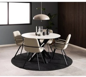 Scaune de dining crem 2 buc. Selina – Actona