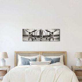 Tablou - Warbird (cu ceas) (90x30 cm)