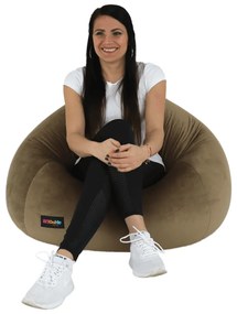Fotoliu puf Trikky (gri maro). 1016375