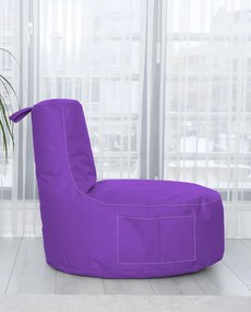 Fotoliu puf pentru grădină EVA Sport - Purple