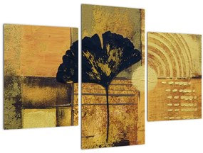 Tablou - Frunza ginkgo (90x60 cm)
