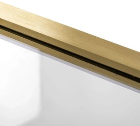 Paravan de dus REA Rapid Slide 140 Gold Brush