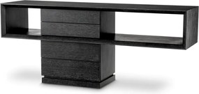 Consola LUX design modern Mantua, gri carbune