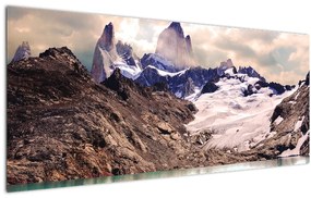 Tablou cu lac montan (120x50 cm)