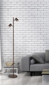Lampadar cu 2 Spoturi directionabile JAMES bronz