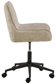 Scaun de birou bej Eddie – Actona