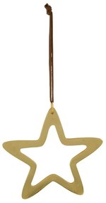 Decorațiune de Crăciun Ego Dekor Star, auriu