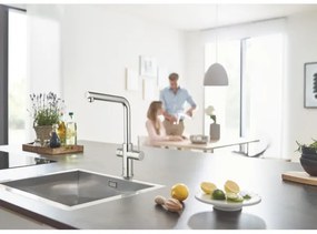 GROHE 31454001 - Baterie pentru chiuvetă BLUE HOME, pipă în formă de L, crom lucios