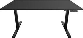 Birou cu inaltime reglabila electrica BLACK DESK 140cm