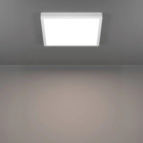 Eglo FUEVA 901337 - Plafonieră LED pentru baie, 13W, 230V, 29x29 cm, IP44, alb