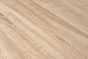 Masa de birou B48 stejar sonoma/alb L139 cm