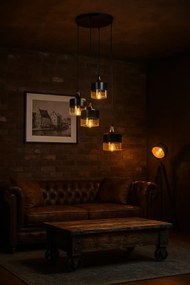 Lustra auriu-negru, homs ro,40030