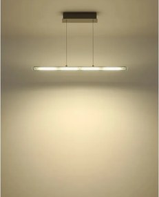 Globo 17019H - Lustru LED dimmabil cu control tactil, suspendat pe cablu NOVAK 20W/230V
