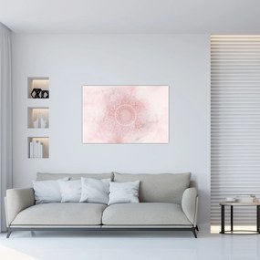 Tablou - Mandala roz (90x60 cm)