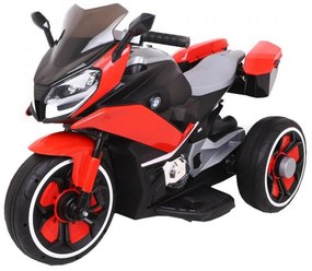 Motocicleta Electrica cu Acumulator Pentru Copii NOVOKIDS™ Cairo Motor, 3-8 ani, max 30 kg, Functie Bluetooth, Cu Sunete si Melodii, 3 Roti, Volum