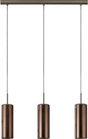 Eglo 98699 - Lustră pe cablu SELVINO 3xE27/15W/230V