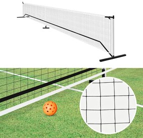 Plasă de pickleball portabilă cu husă de transport