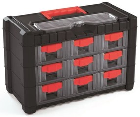 Organizator sertar 40 × 20 × 26 cm II, negru