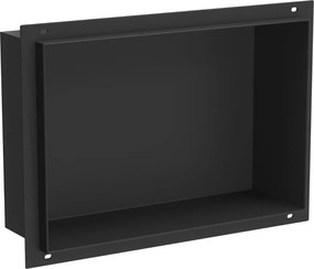 Mexen X-Wall-NR etajeră de nișă fără flanșă 30 x 20 cm, neagră - 1971302010