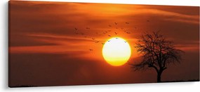 Tablou - Apus de soare (120x50 cm)