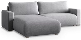 Coltar extensibil TAFIRA, gri deschis, colt interschimbabil
