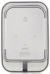 Banquet Cutie de depozitare cu mâner ZOYA 2,6 l,fumurie, 2,6 l