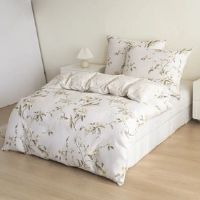 Lenjerie de pat din microfibra LUNAVA crem Dimensiune lenjerie de pat: 70 x 90 cm | 140 x 200 cm