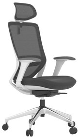 SCAUN ERGONOMIC COLIN-H, DARK GREY, CU BAZA ALUMINIU