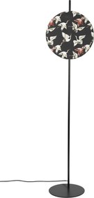 Lampadar negru cu abajur textil (înălțime 158 cm) Jaylee – White Label