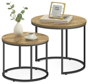 Set de masute de cafea TAYLOR ARTISAN, 2 bucati