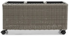 Ghiveci de grădină Bonami Essentials Natural, gri
