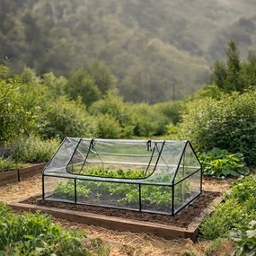 Folie pentru pat germinativ 180x140x94 cm transparentă