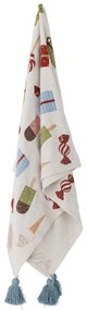 Pătură pentru copii albă 130x160 cm Sweets – Bloomingville Mini