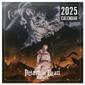 Calendar 2025 Attack on Titan