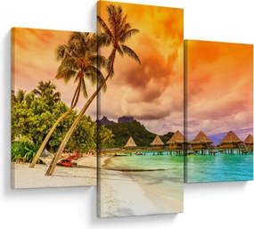 Tablou - Insula Bora Bora (90x60 cm)
