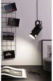 Paulmann 79766 - Pendul LED LAVEA 1xE27/8W pe cablu, 230V, negru