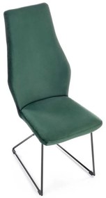 Scaun de bucătărie Vera, verde închis