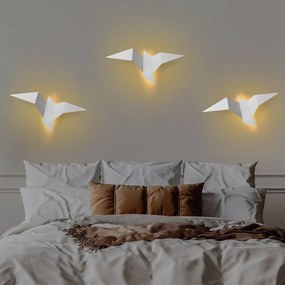 Aplică de perete albă LED Pacali – Opviq lights