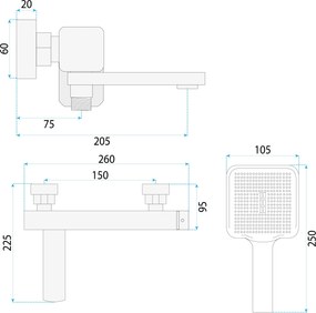 Baterie pentru cada Rea Arlo Black