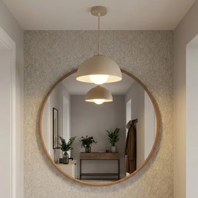 Brilagi - Lustră suspendată pe cablu COSMO 1xE27/60W/230V Ø30 cm bej/auriu